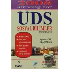 2008 ÜDS Sosyal Bilimler Deneme Sınavları