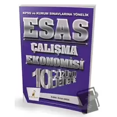 2018 KPSS ve Kurum Sınavlarına Yönelik Esas Çalışma Ekonomisi 10 Çözümlü Deneme