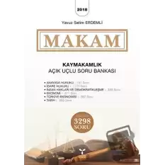 2018 Makam - Kaymakamlık Açık Uçlu Soru Bankası