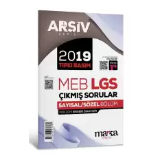 2019 LGS 8. Sınıf Arşiv Serisi Tıpkı Basım Çıkmış Sorular Tamamı Video Çözümlü