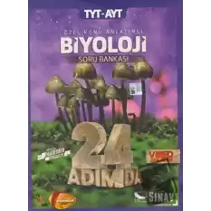 2019 TYT-AYT 24 Adımda Biyoloji Özel Konu Anlatımlı Soru Bankası