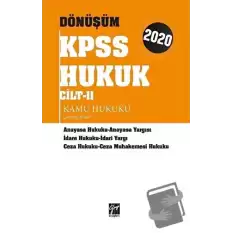 2020 Dönüşüm KPSS Hukuk Cilt 2