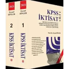 2021 KPSS İktisat (2 Cilt Takım)