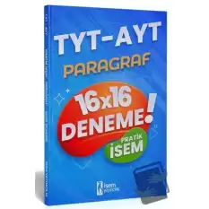 2021 TYT-AYT Pratik İsem Kazandıran Paragraf 16x16 Deneme