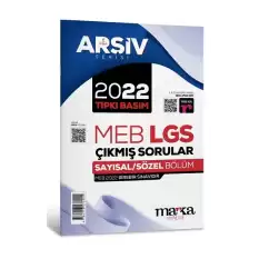 2022 LGS 8. Sınıf ARŞİV Serisi Tıpkı Basım Çıkmış Sorular Tamamı Video Çözümlü