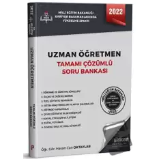 2022 Uzman Öğretmen Tamamı Çözümlü Soru Bankası