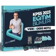 2023 KPSS Eğitim Bilimleri Gelişim Psikolojisi Video Ders Notları