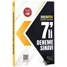 2023 KPSS Genel Kültür Yetenek 7 li Deneme Sınavı Doktrin Yayınları