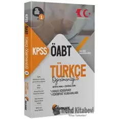 2023 ÖABT Türkçe 1. Kitap Halk Edebiyatı Konu Anlatımlı Soru Bankası