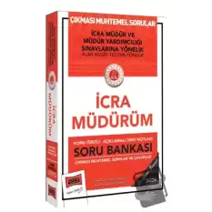 2024 Adalet Bakanlığı Çıkması Muhtemel Sorular İcra Müdürüm Soru Bankası