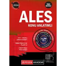 2024 ALES Konu Anlatımlı