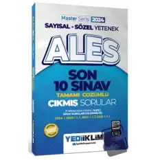 2024 ALES Sayısal - Sözel Yetenek Son 10 Sınav Tamamı Çözümlü Çıkmış Sorular