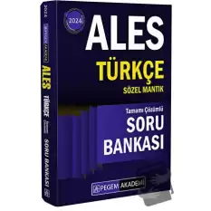 2024 ALES Türkçe Sözel Mantık Tamamı Çözümlü Soru Bankası