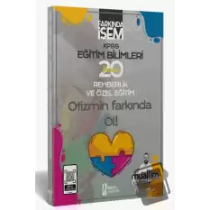 2024 Farkında İsem KPSS Eğitim Bilimleri Rehberlik ve Özel Eğitim 20 Deneme