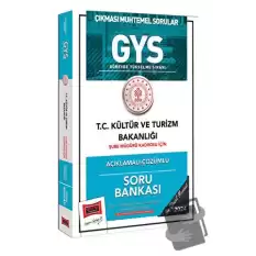 2024 GYS Kültür ve Turizm Bakanlığı Şube Müdürü Kadrosu İçin Açıklamalı Çözümlü Soru Bankası