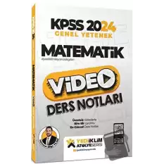 2024 Kpss Atölye Serisi Matematik Video Ders Notları