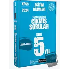 2024 KPSS Eğitim Bilimleri Çıkmış Sorular Son 5 Sınav