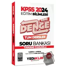 2024 KPSS Eğitim Bilimleri Denge Serisi Tamamı Çözümlü Tüm Dersler Soru Bankası