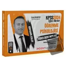 2024 KPSS Eğitim Bilimleri Öğrenme Psikolojisi Video Ders Notları