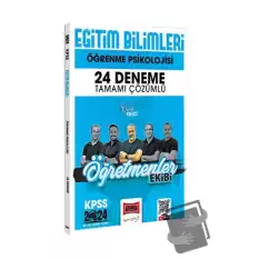 2024 KPSS Eğitim Bilimleri Öğretmenler Ekibi Öğrenme Psikolojisi Tamamı Çözümlü 24 Deneme