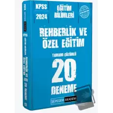 2024 KPSS Eğitim Bilimleri Rehberlik ve Özel Eğitim 20 Deneme