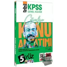 2024 KPSS Genel Kültür 5Yüz Coğrafya Konu Anlatımlı