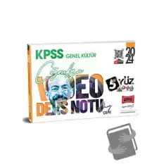 2024 KPSS Genel Kültür 5Yüz Coğrafya Video Ders Notları