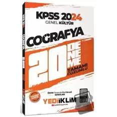 2024 KPSS Genel Kültür Coğrafya Tamamı Çözümlü 20 Deneme