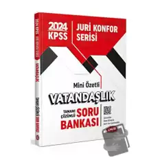 2024 KPSS Jüri Konfor Serisi Vatandaşlık Soru Bankası