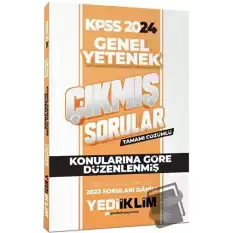 2024 KPSS Lisans Genel Yetenek Konularına Göre Tamamı Çözümlü Çıkmış Sorular