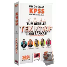 2024 KPSS Lise Ön Lisans GK-GY 5Yüz Ekibi Tüm Dersler Tek Kitap Soru Bankası