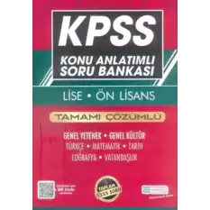 2024 KPSS Lise - Ön Lisans Konu Anlatımlı Soru Bankası