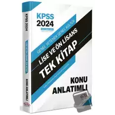 2024 KPSS Lise ve Ön Lisans Tek Kitap Konu Anlatımlı