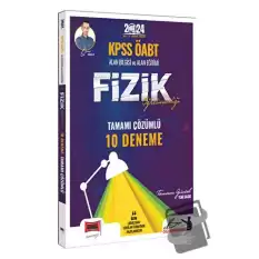 2024 KPSS ÖABT Fizik Öğretmenliği Tamamı Çözümlü 10 Deneme