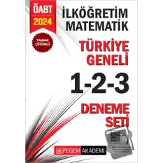 2024 KPSS ÖABT İlköğretim Matematik Tamamı Çözümlü Türkiye Geneli 1-2-3 (3lü Deneme Seti)