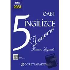 2024 KPSS ÖABT İngilizce Tamamı Çözümlü 5 Deneme