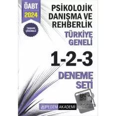 2024 KPSS ÖABT Psikolojik Danışma ve Rehberlik Tamamı Çözümlü Türkiye Geneli 1-2-3 (3lü Deneme Seti)