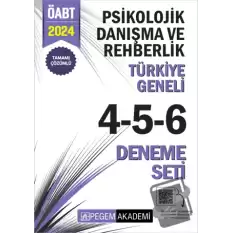 2024 KPSS ÖABT Psikolojik Danışma ve Rehberlik Tamamı Çözümlü Türkiye Geneli 4-5-6 (3lü Deneme Seti