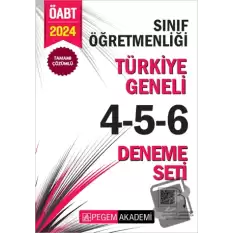 2024 KPSS ÖABT Sınıf Öğretmenliği Tamamı Çözümlü Türkiye Geneli 4-5-6 (3lü Deneme Seti)