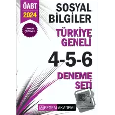 2024 KPSS ÖABT Sosyal Bilgiler Tamamı Çözümlü Türkiye Geneli 4-5-6 (3lü Deneme Seti)