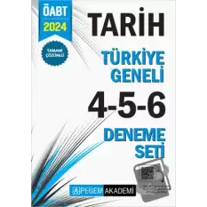 2024 KPSS ÖABT Tarih Tamamı Çözümlü Türkiye Geneli 4-5-6 (3lü Deneme Seti)