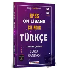 2024 KPSS Ön Lisans Çilingir Türkçe Tamamı Çözümlü Soru Bankası