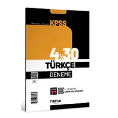 2024 KPSS Türkçe 4x30 Deneme Tamamı Video Çözümlü