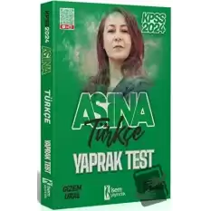 2024 KPSS Türkçe Aşina Yaprak Test