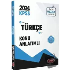 2024 KPSS Ultra Serisi Türkçe Konu Anlatımlı