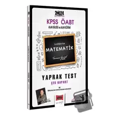 2024 ÖABT İlköğretim Matematik Öğretmenliği Yaprak Test