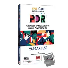 2024 ÖABT PDR Yaprak Test