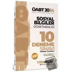 2024 ÖABT Sosyal Bilgiler Öğretmenliği Tamamı Çözümlü 10 Deneme Sınavı