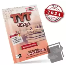 2024 TYT Türkçe El Yazısı Ders Notları Kitabı