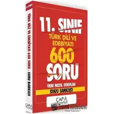 2025 11. Sınıf Türk Dili ve Edebiyatı Soru Bankası